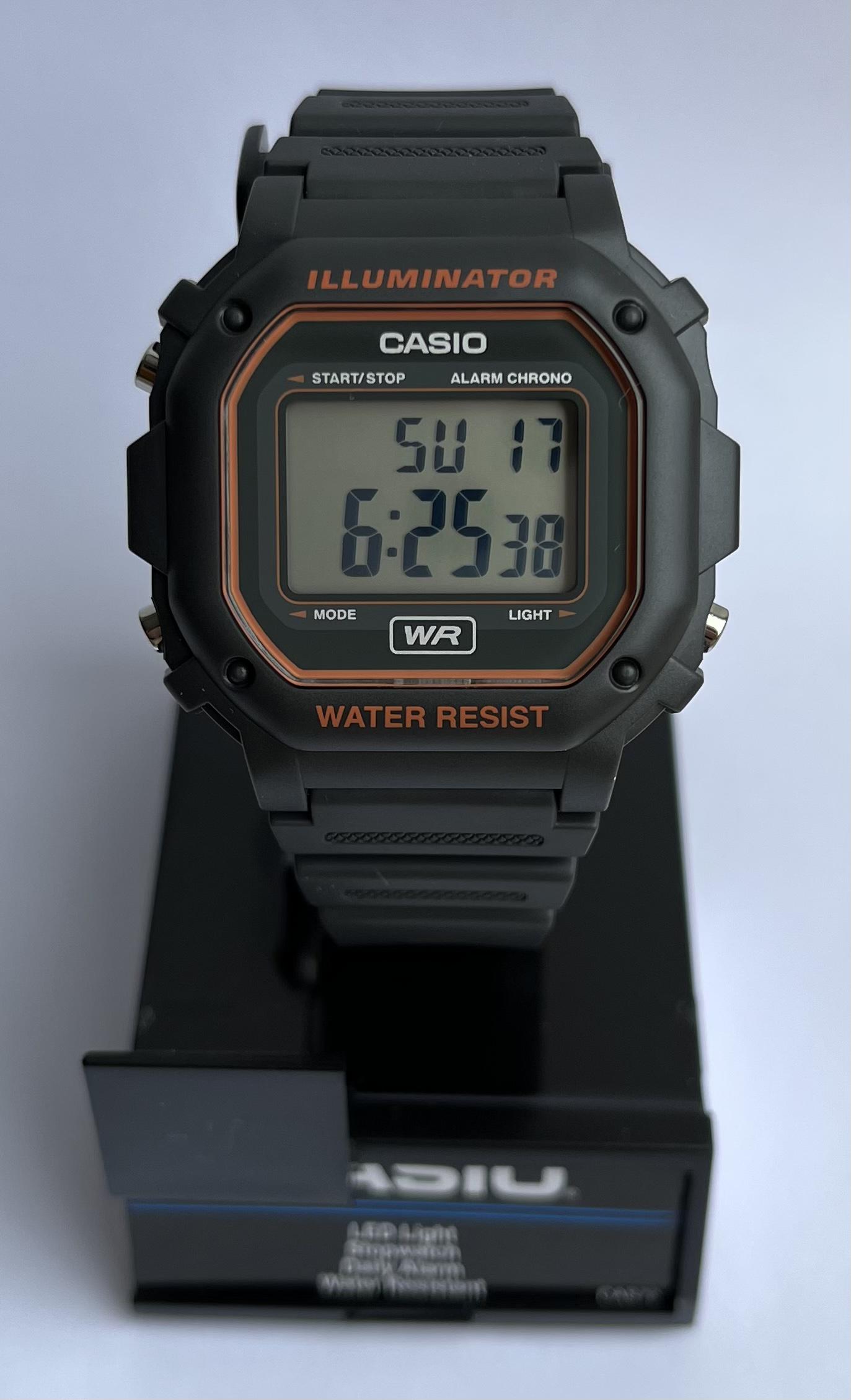 Годинник чоловічий Casio F-108WH-8A2CF (035) - фото 2