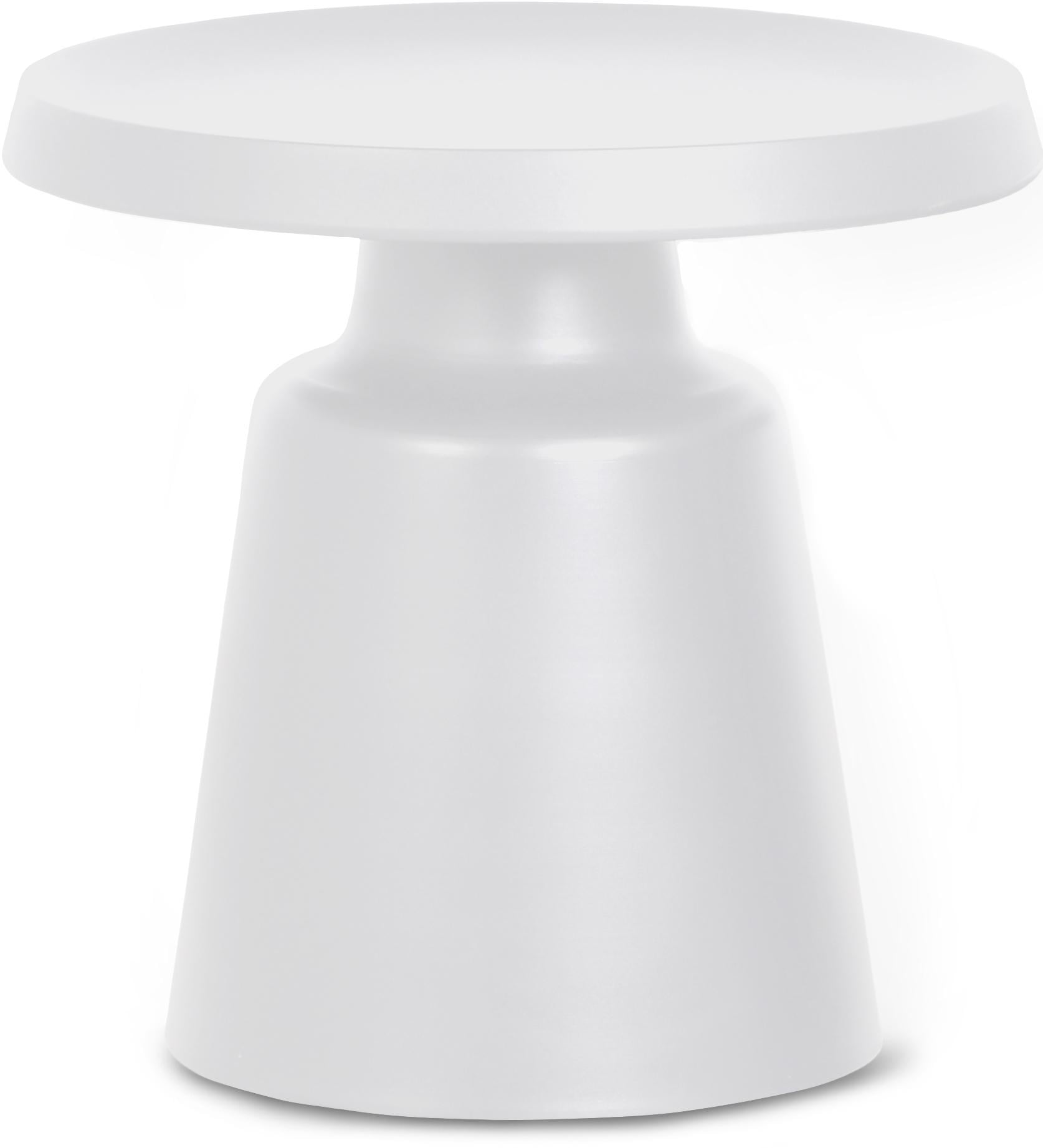 Стол кофейный Solis 50х50 см White top white base (16103)