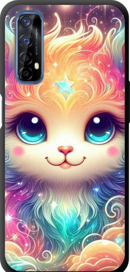 Чехол на Realme 7 Сказочный котенок (5813b-2081-42517)
