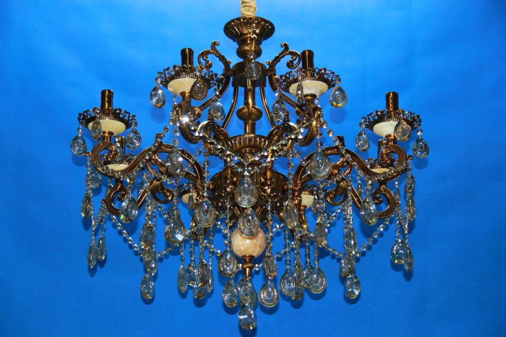 Люстра свеча Ray L66113/8 GAB (IR007105)