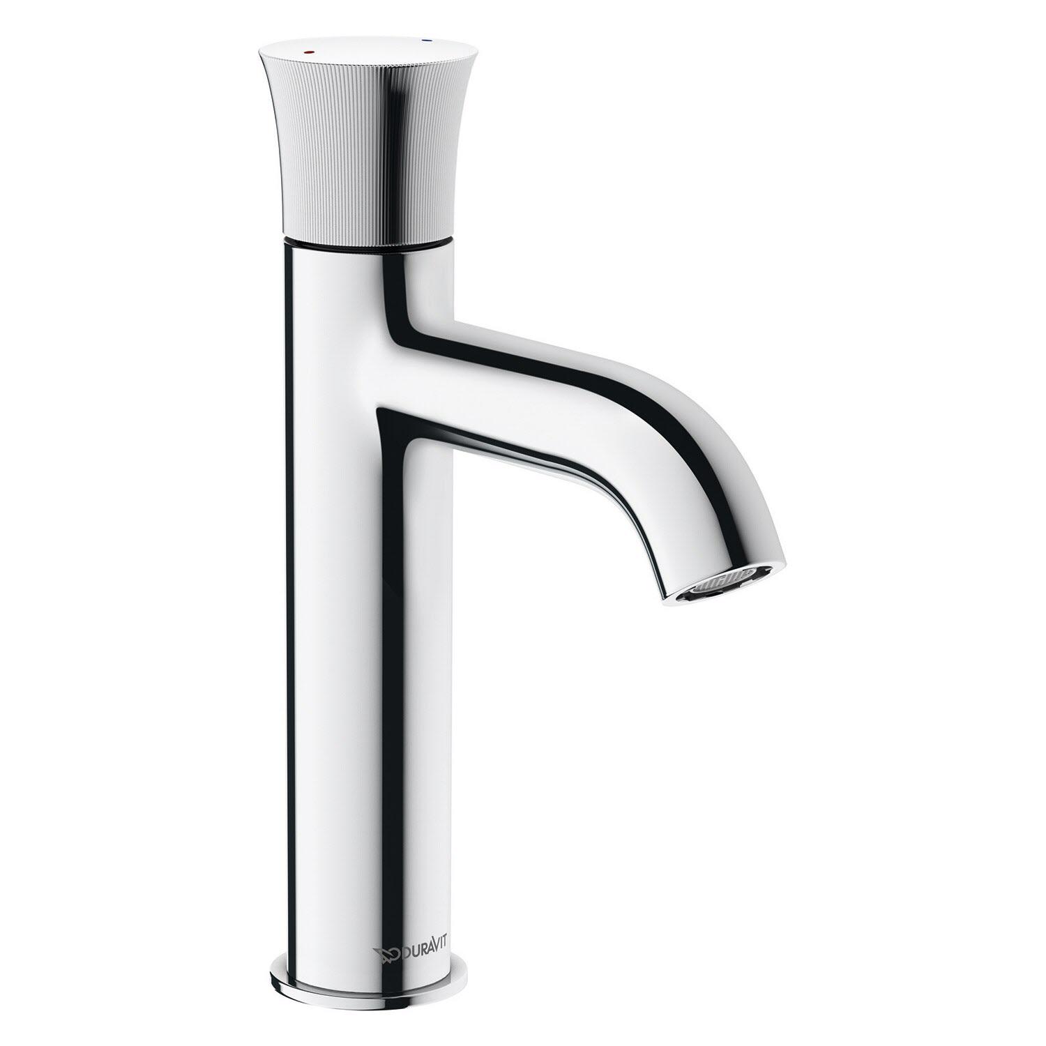 Змішувач для умивальника DURAVIT White Tulip WT1020002010 одноважільний Хром (168975) Змішувач для умивальника DURAVIT White Tulip WT1020002010 одноважільний Хром (168975)