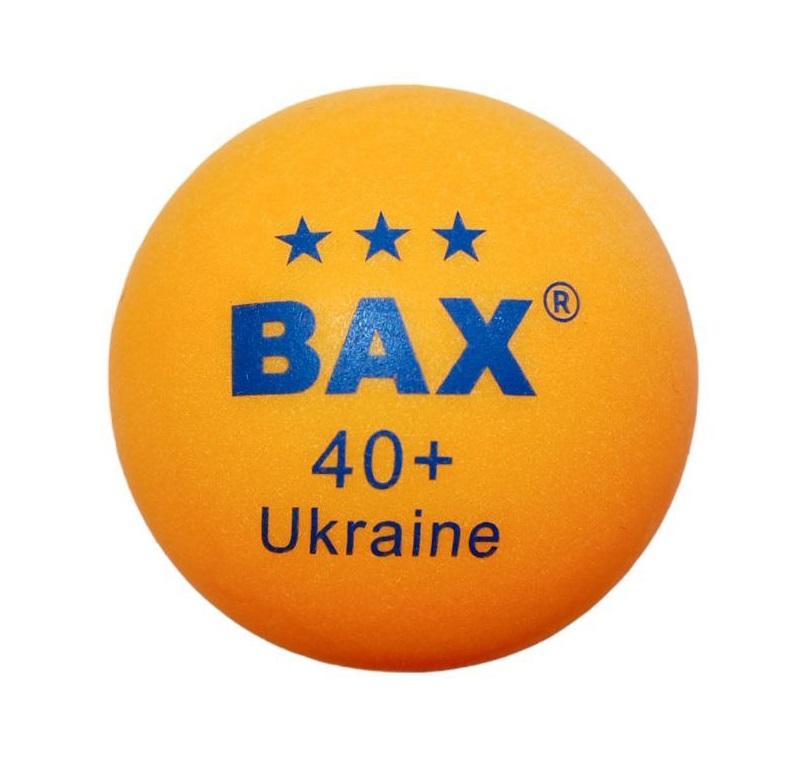 Мячи для настольного тенниса Bax 3 Star 4 шт. Оранжевый (151314 ) - фото 4