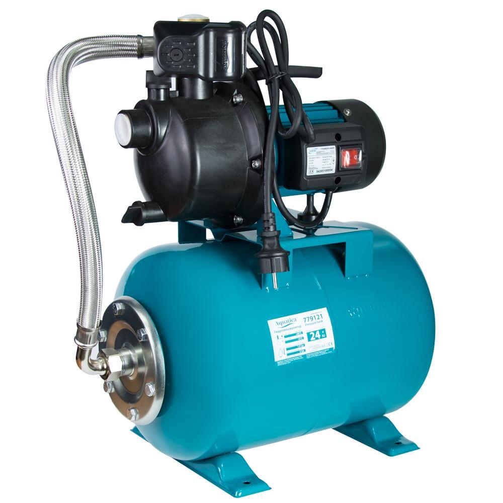 Насосная станция Aquatica&leo EKJ-602PA5/UA 0,6 кВт/35 м/50 л/мин пластик 24 л (775306/24)