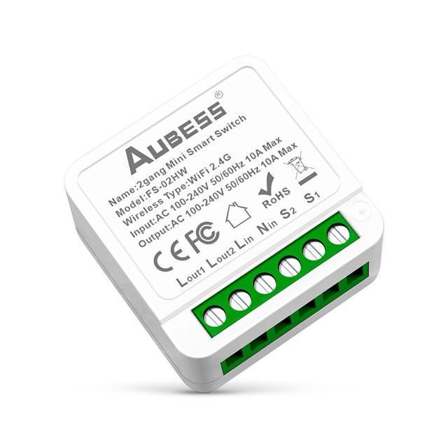 Переключатель реле Aubess Aubess Wifi 16 А