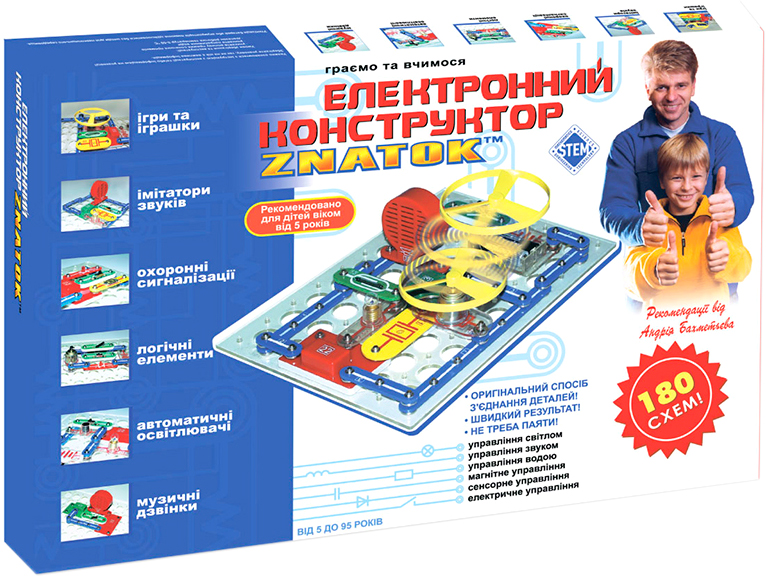 Конструктор Znatok (180 схем)