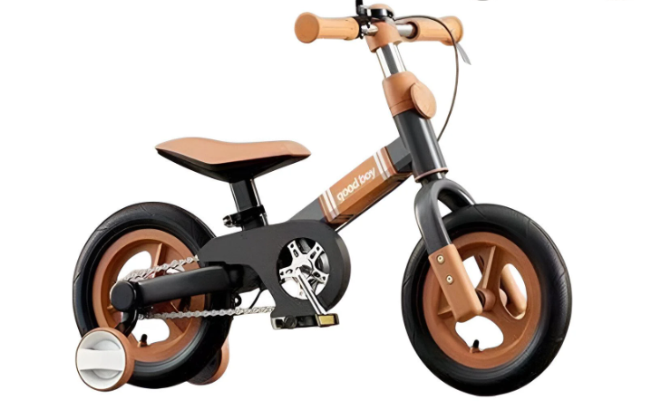 Детский велосипед Good Boy 12" с боковыми колесами алюминиевый Черный с бежевым (Bicycle Good Boy) Детский велосипед Good Boy 12" с боковыми колесами алюминиевый Черный с бежевым (Bicycle Good Boy)