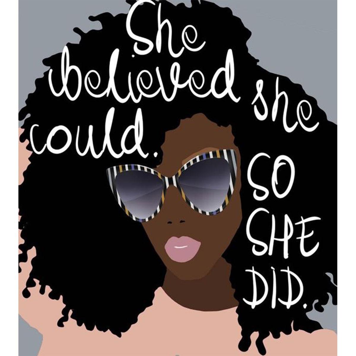 Алмазная мозаика Santi Стильная девушка 30х40 см (954147)