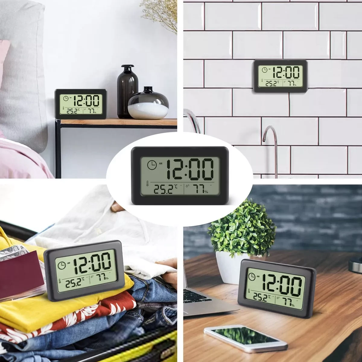 Термометр цифровой Черный (2612939953) - фото 8 Термометр цифровой Черный (2612939953) - фото 8