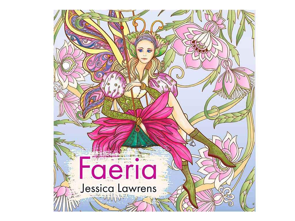 Раскраска-антистресс Jumbi Faeria (998292)