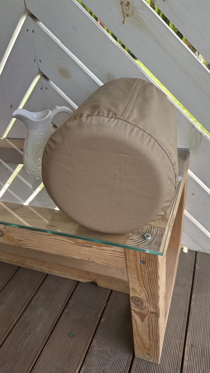 Чохол текстильний котоновий однотоний на пластиковий бутль 19 л Бежевий - фото 4 Чохол текстильний котоновий однотоний на пластиковий бутль 19 л Бежевий - фото 4