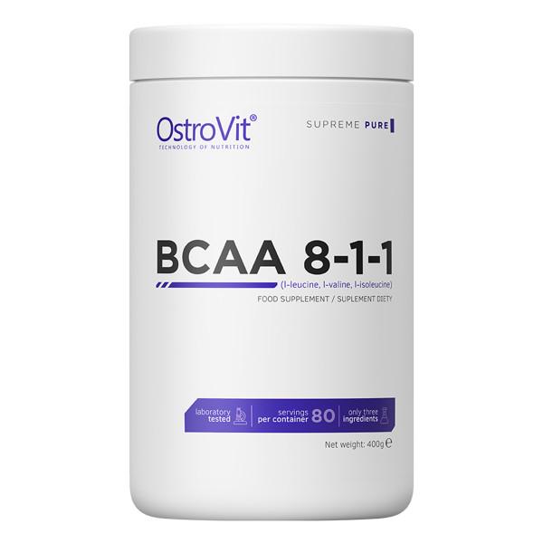 Аминокислота OstroVit BCAA 8-1-1 без вкусовых добавок 400 г