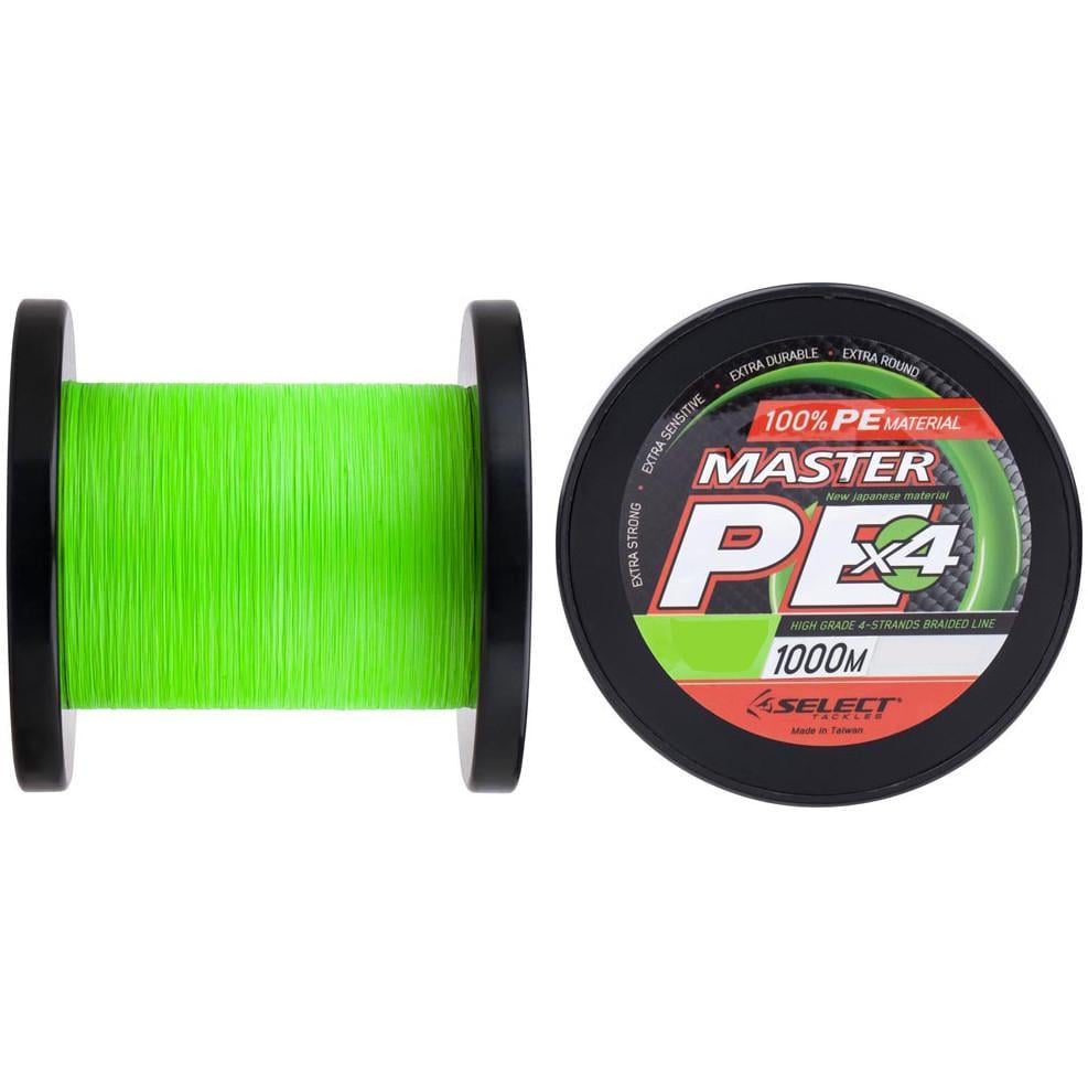 Шнур Select Master PE #1,5/0,18 мм 46lb/21 кг 1000 м Салатовый (1817753739)