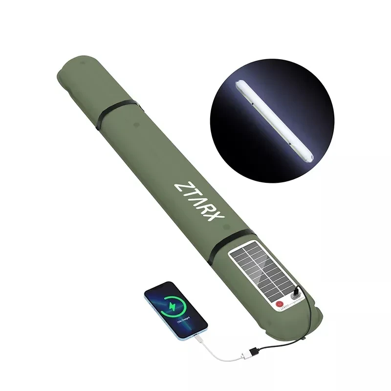 Фонарь надувной водонепроницаемый кемпинговый на солнечной батарее 250 Лм Белый холодный (27444151) - фото 2 Фонарь надувной водонепроницаемый кемпинговый на солнечной батарее 250 Лм Белый холодный (27444151) - фото 2