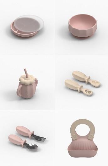 Набор детской посуды Кактус на присосках силиконовый Розовый (26574040) - фото 2 Набор детской посуды Кактус на присосках силиконовый Розовый (26574040) - фото 2