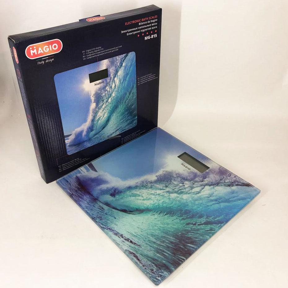 Весы напольные Magio MG-815 электронные до 150 кг Голубой (254074-d08b7) - фото 7 Весы напольные Magio MG-815 электронные до 150 кг Голубой (254074-d08b7) - фото 7