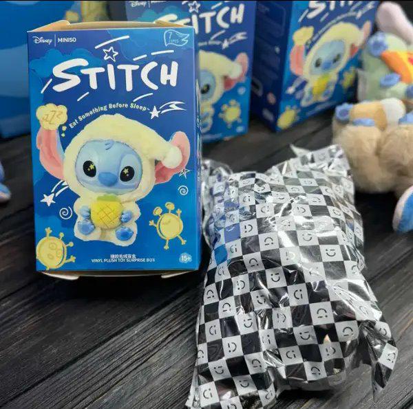 Мягкая игрушка брелок Labubu Лабубу Стич 15 см - фото 2