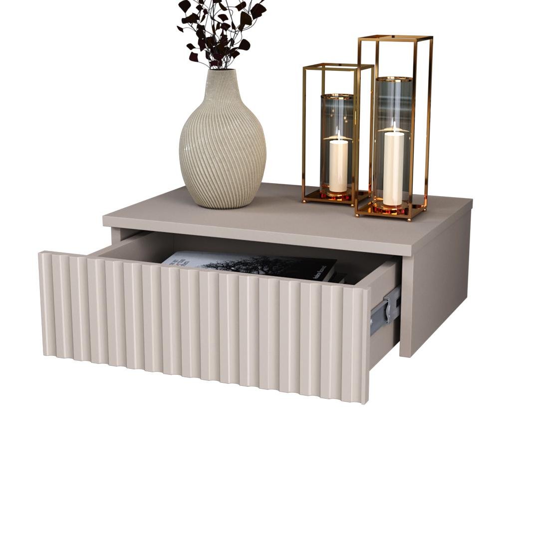 Тумба прикроватная Саванна К-505 48x16x35 см Кашемир (01384) Тумба прикроватная Саванна К-505 48x16x35 см Кашемир (01384)