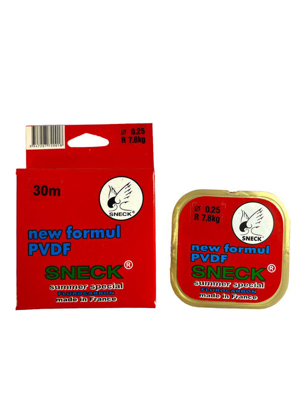 Волосінь Sneck winter special флюорокарбон 30 м 0,25 мм 7,8 кг (23911330)