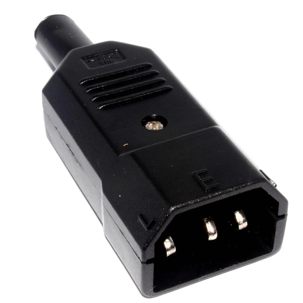 Штекер кабельный приборный I-Taki ACP-301 220B 3 контакта IEC 60320 С14 (000000314)
