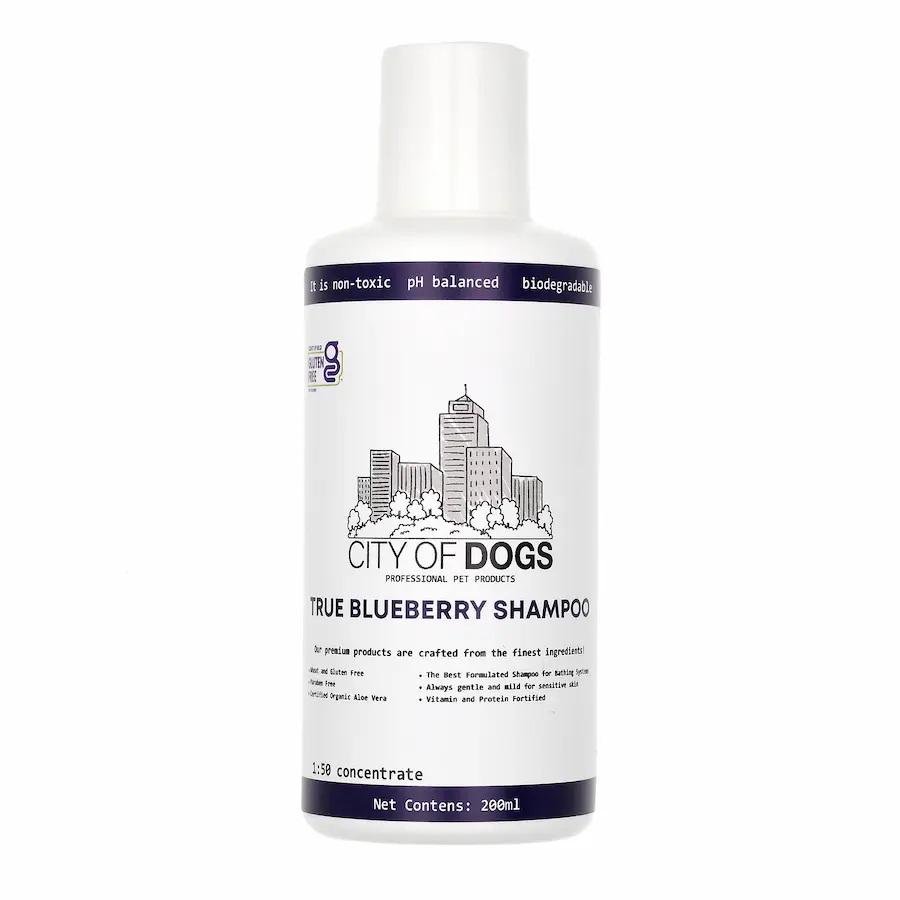 Шампунь с черникой для блеска City of Dogs True Blueberry 200 мл (cod-610-200)