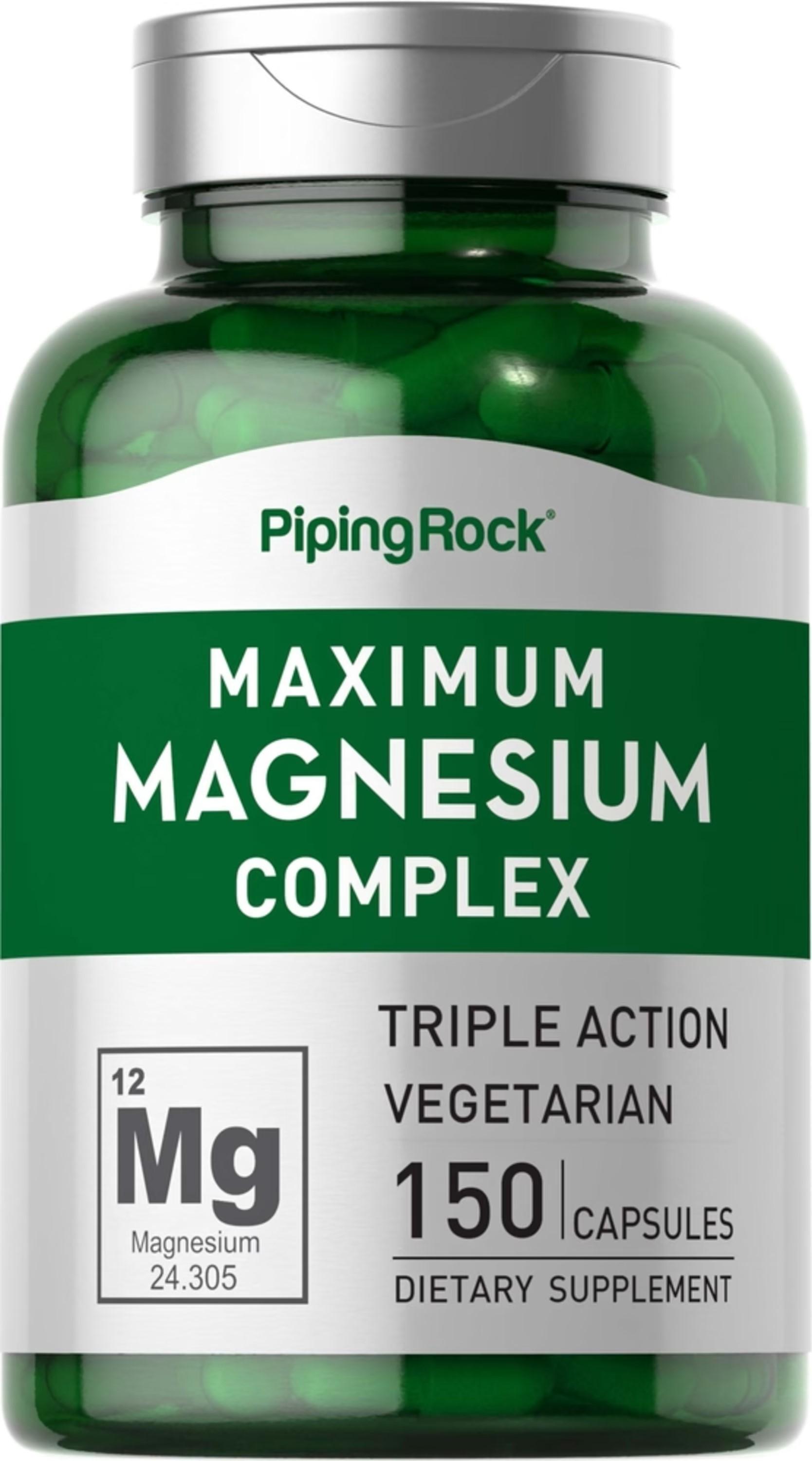 Магний Piping Rock Maximum Magnesium Complex 150 capsules Магний Piping Rock Maximum Magnesium Complex 150 capsules