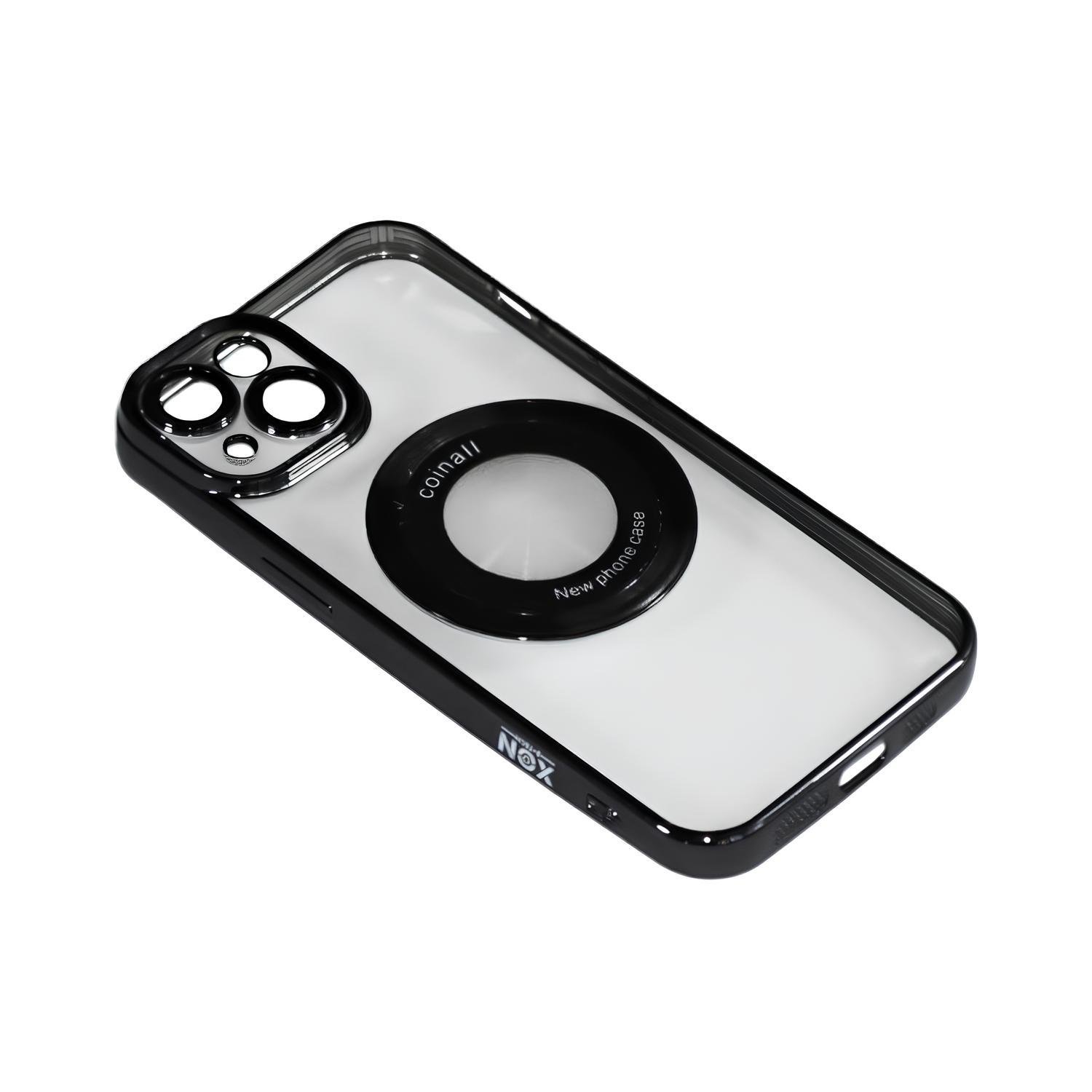 Магнитный чехол XON PhoneCase Magnetic для iPhone 14 (PCMC1114100B 7911) Черный/Прозрачный Магнитный чехол XON PhoneCase Magnetic для iPhone 14 (PCMC1114100B 7911) Черный/Прозрачный