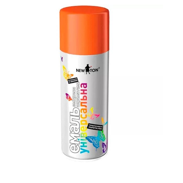 Краска аэрозольная New Ton RAL 2004 400 мл Оранжевый (58131) Краска аэрозольная New Ton RAL 2004 400 мл Оранжевый (58131)