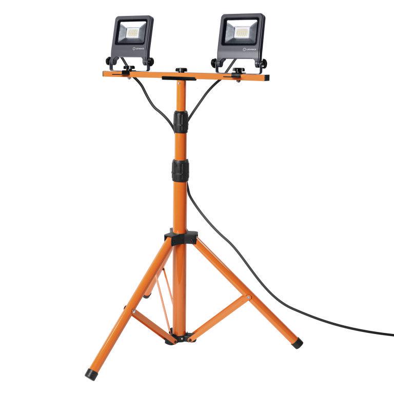 Прожектор Osram Worklight Tripod LED 2x20W 220V 3400lm 4000K 1700x780x680 мм IP65 со штативом (4099854572173) - фото 3 Прожектор Osram Worklight Tripod LED 2x20W 220V 3400lm 4000K 1700x780x680 мм IP65 со штативом (4099854572173) - фото 3