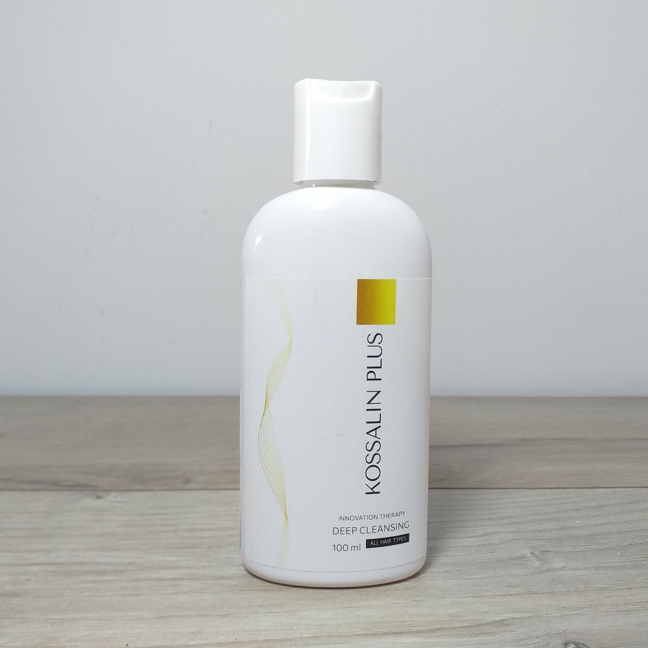 Шампунь для глибокого очищення волосся та шкіри голови Kossalin plus 100 мл (X-526) - фото 2 Шампунь для глибокого очищення волосся та шкіри голови Kossalin plus 100 мл (X-526) - фото 2