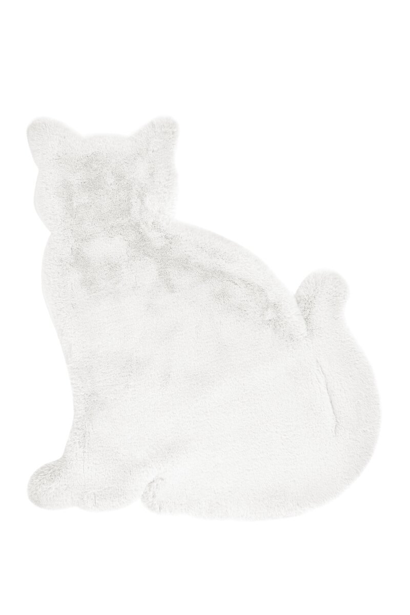 Ковер в форме кошки Kayoom Lovely Kids 625-Cat Белый (RS37T-81-90)
