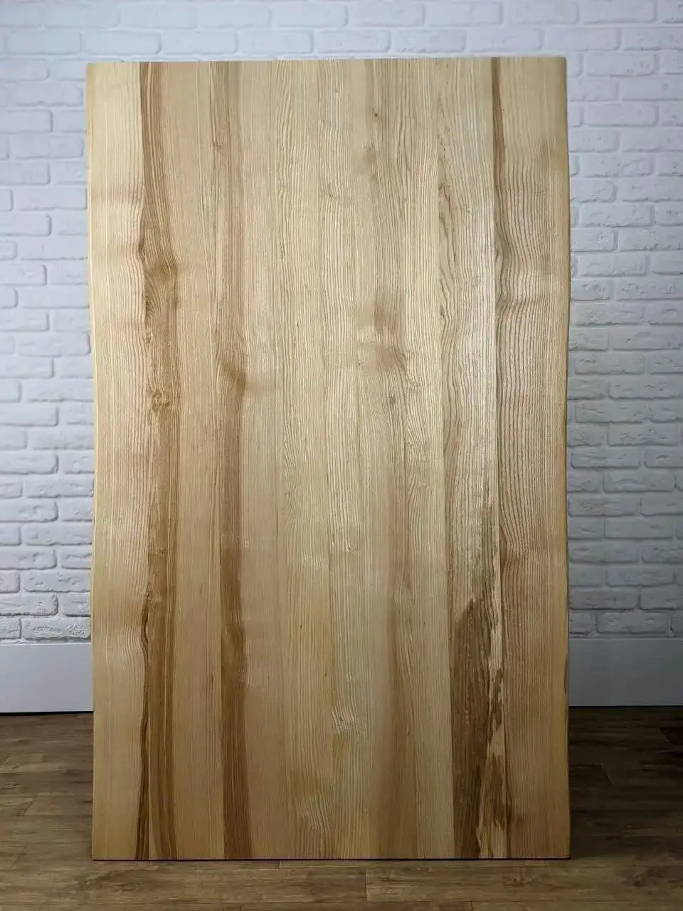 Столешница прямоугольная Lofty из массива ясеня 1600х800 мм Живой край