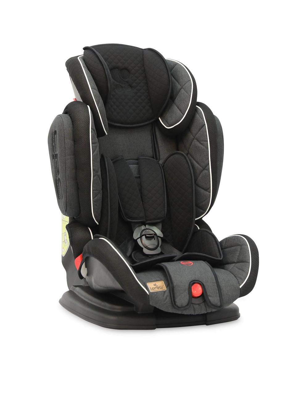 Автокрісло Lorelli Magic Premium + sps 9-36 кг Чорно-сірий (10070852019)