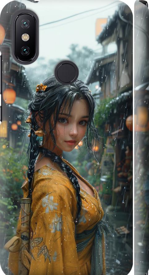 Чехол на Xiaomi Mi A2 Anime-girl (6133m-1481-42517)