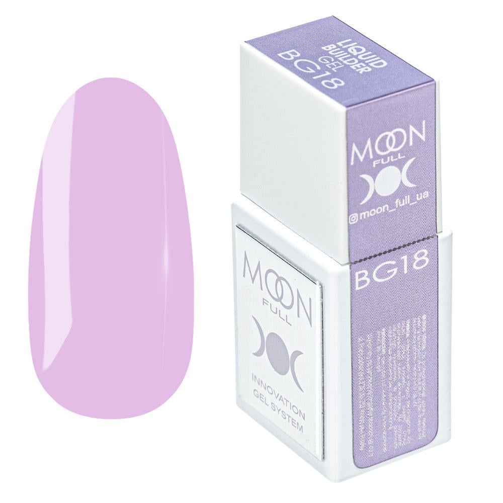 Гель для наращивания моделирующий Moon Full Liquid Builder Gel №BG18 15 мл