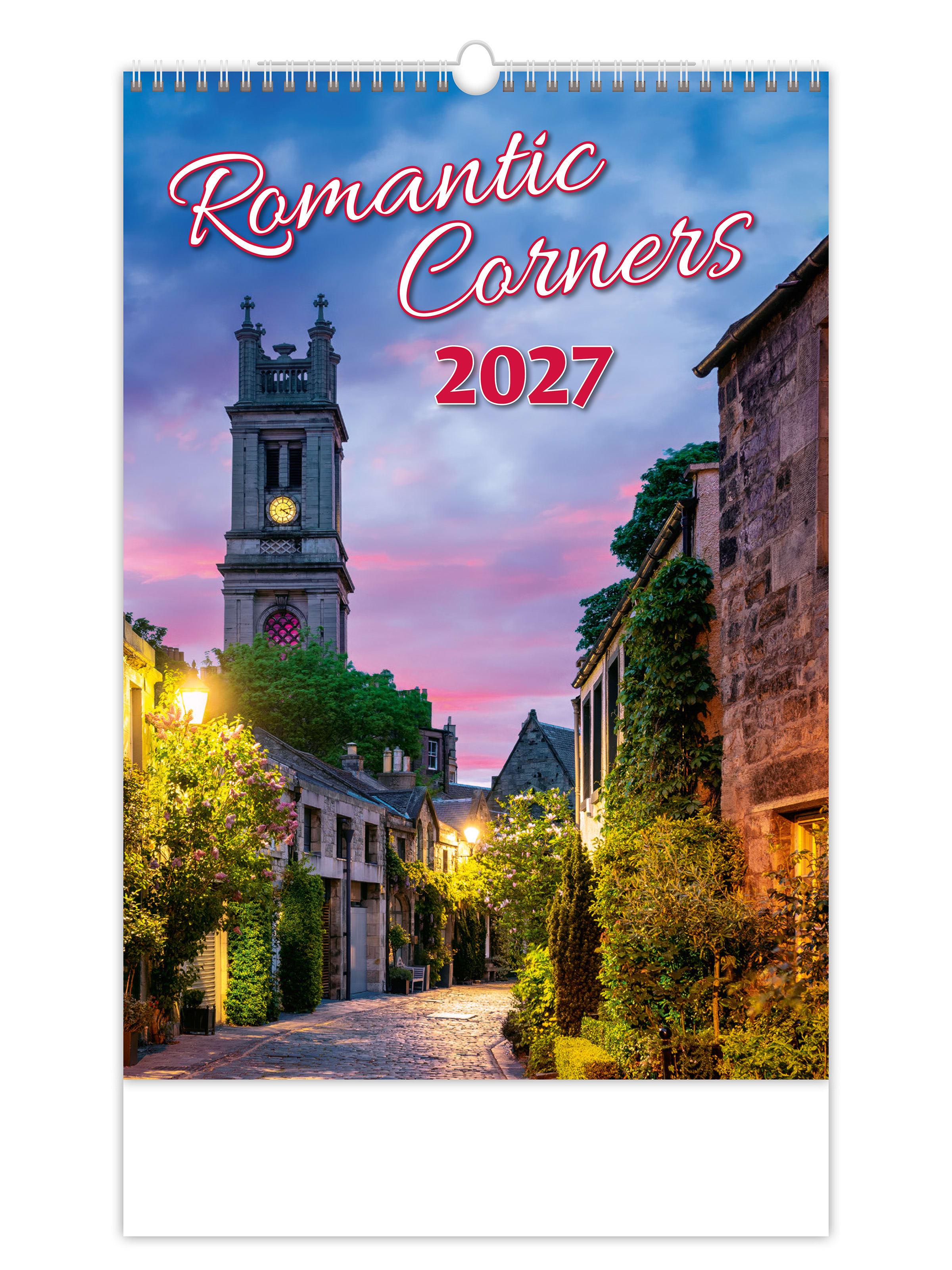 Календар настінний 2027 HELMA Romantic Corners 31,5х45 см (N147-27) Календар настінний 2027 HELMA Romantic Corners 31,5х45 см (N147-27)