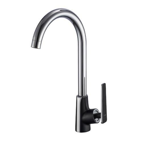 Смеситель для кухни Frap F4057 однорычажный Черный (171194)