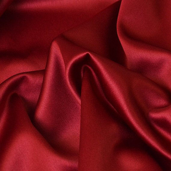 Ткань костюмно-плательная атлас IDEIA Lux V-42 1,5 м Бордовый (2200004037950)