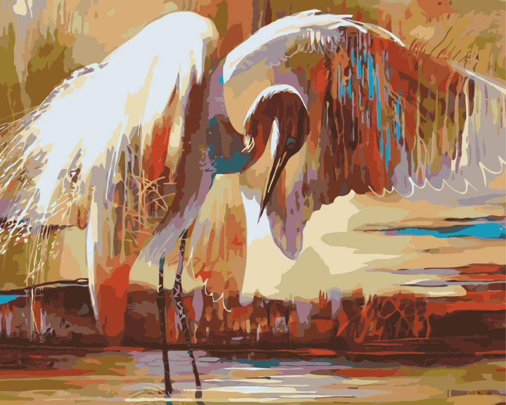 Картина по номерам Идейка Крылья счастья 40x50 см (skl-КНО4011)