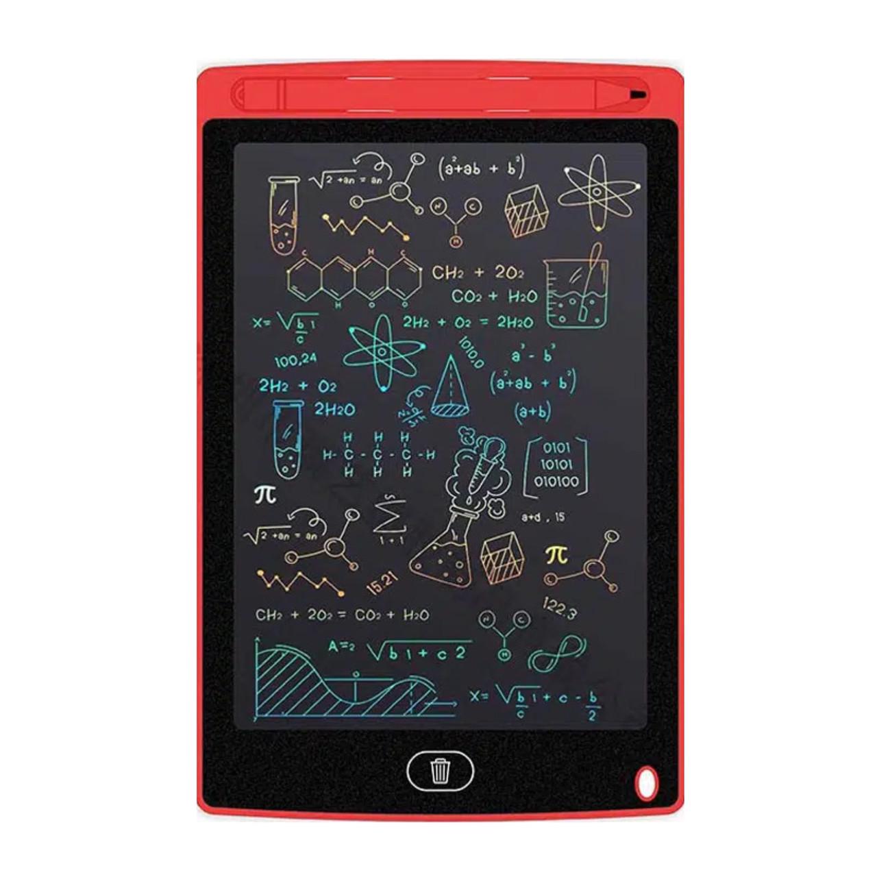 Графический LCD планшет для рисования цветной 8.5'' Red (136987)