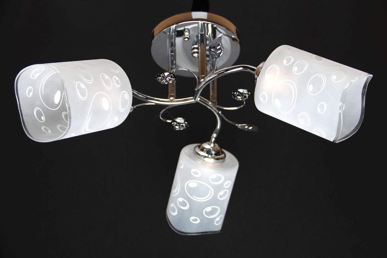 Люстра Svlight трехламповая 6212/3A Хром (1494164204)