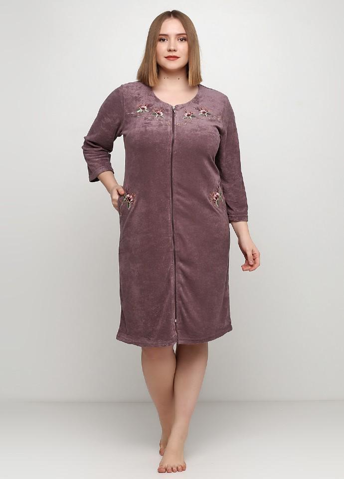 Халат ROMEO LIFE XXXL Коричневый (3436) Халат ROMEO LIFE XXXL Коричневый (3436)