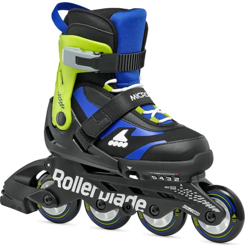 Ролики дитячі Rollerblade Microblade р. 28-32 Black/Blue