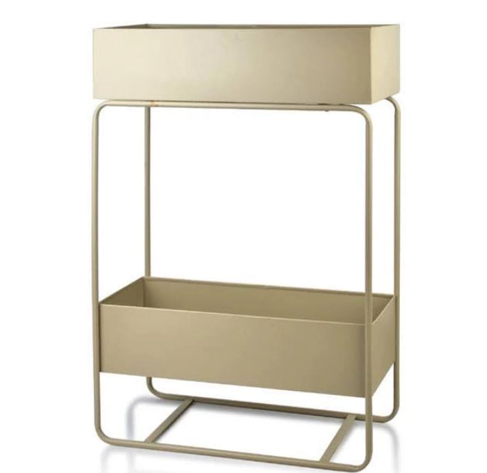 Подставка металлическая двухуровневая Sven Beige (35387)