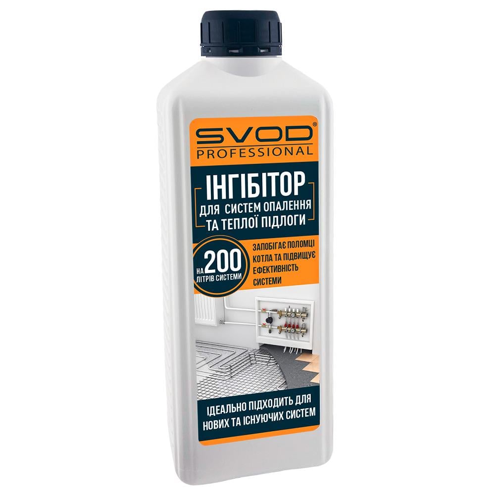 Ингибитор для систем отопления SVOD PROFESSIONAL Частный дом 1 л на 200 л системы