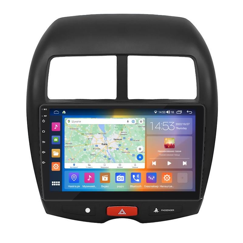 Автомагнітола штатна Lesko 4G/CarPlay/GPS/Wi-Fi для Mitsubishi RVR III 2010-2012 2/32Gb 10" (1737294927)