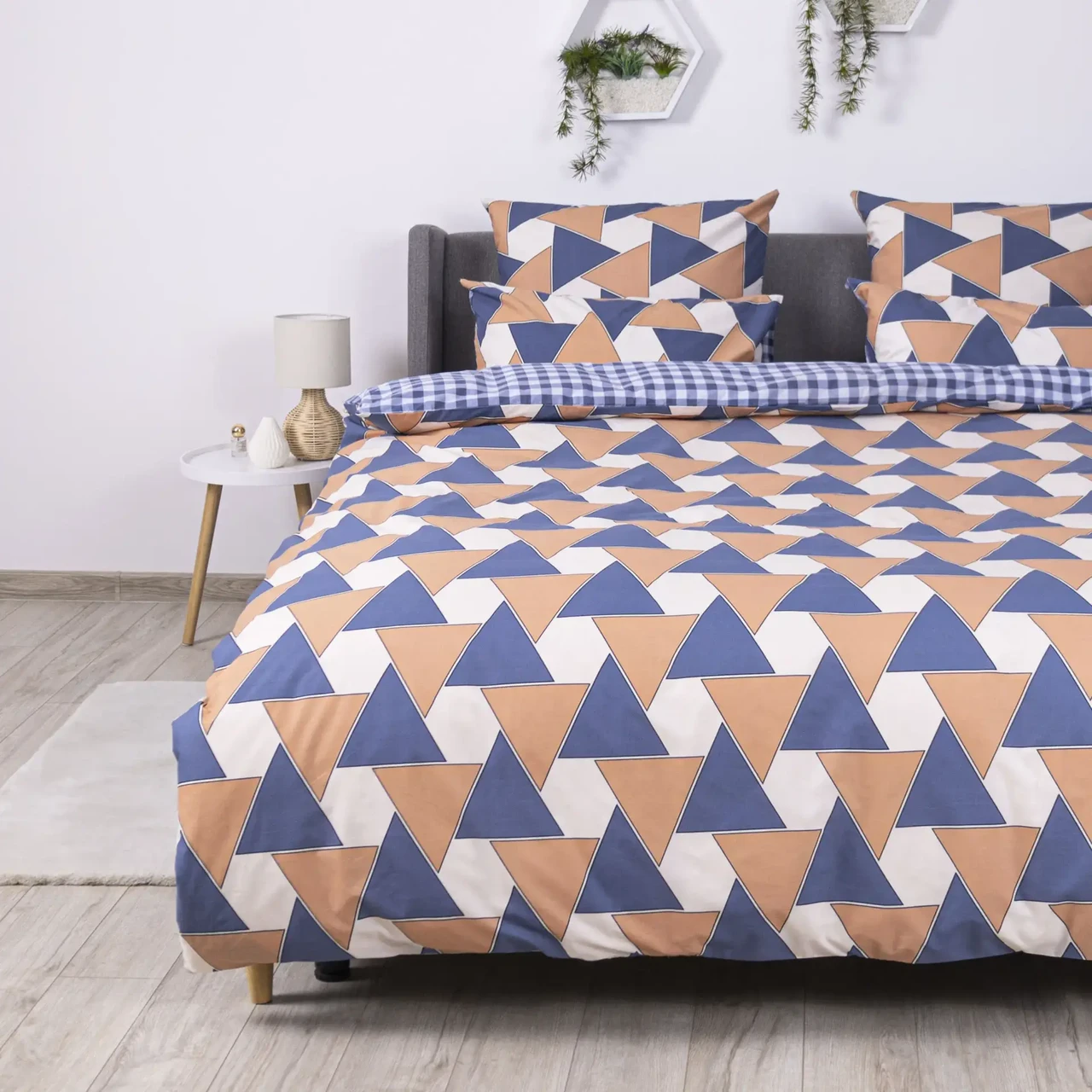 Комплект постельного белья Delta двухспальный ранфорс 215х220 см/наволочки 2 шт. 70х70 см - фото 2