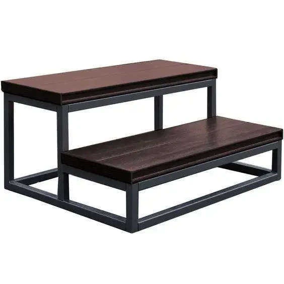 Подставка для цветов Loft NS-1423 с двумя полками (3075773541)