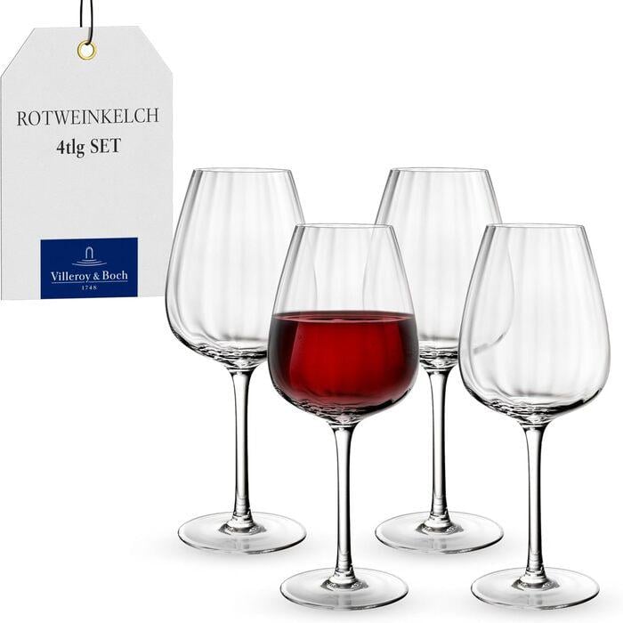Бокал для красного вина Villeroy&Boch Rose Garden 230 мм 4 пр.