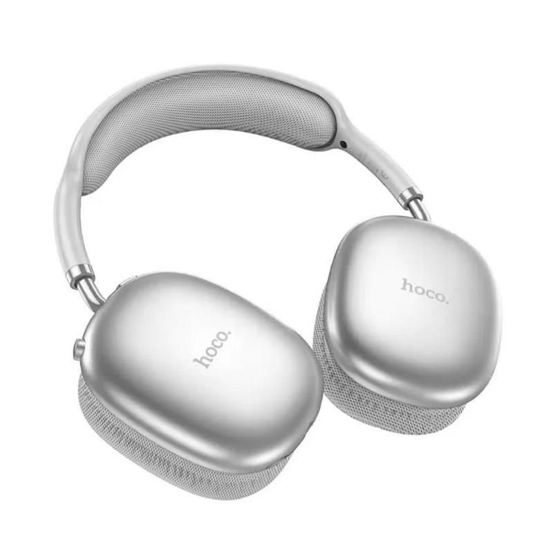 Бездротові накладні навушники Hoco W35 Air Triumph BT headset Silver (6942007616348) Бездротові накладні навушники Hoco W35 Air Triumph BT headset Silver (6942007616348)