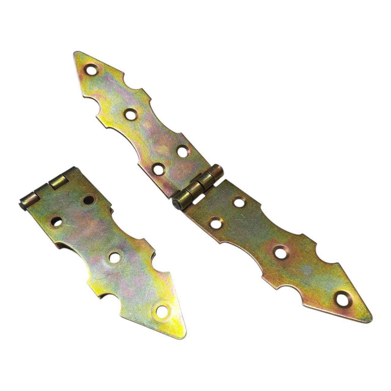 Петля накладная Piomar 32х200 мм универсальная оцинкованная строительная (270059)